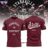 Mississippi State Bulldogs Vs Everybody 3D T-Shirt – Black