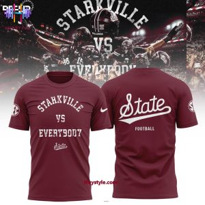 Mississippi State Bulldogs Vs Everybody Baseball Jersey – Red