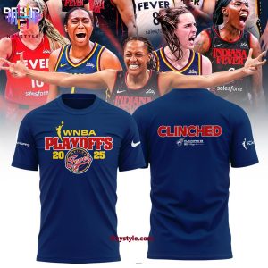 Indiana Fever WNBA Playoff 2025 Hoodie – Blue